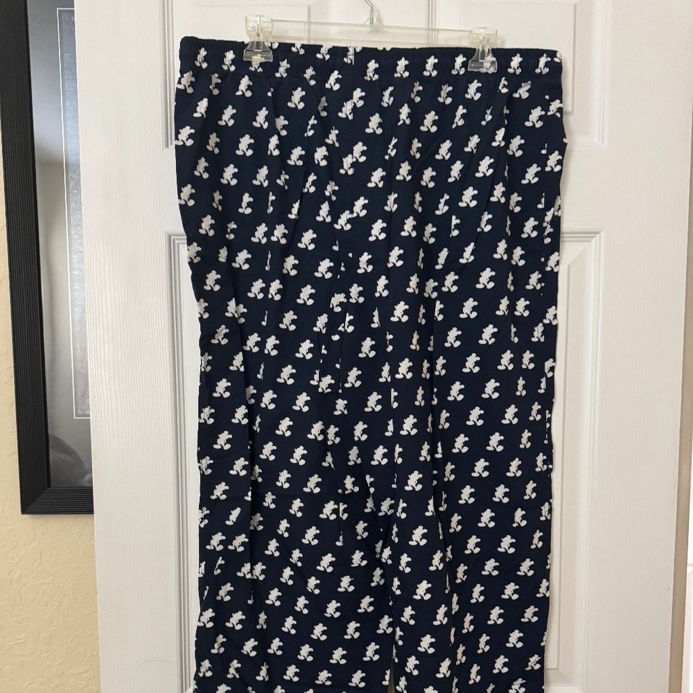 Disney Parks Lounge pants - Navy/white size L